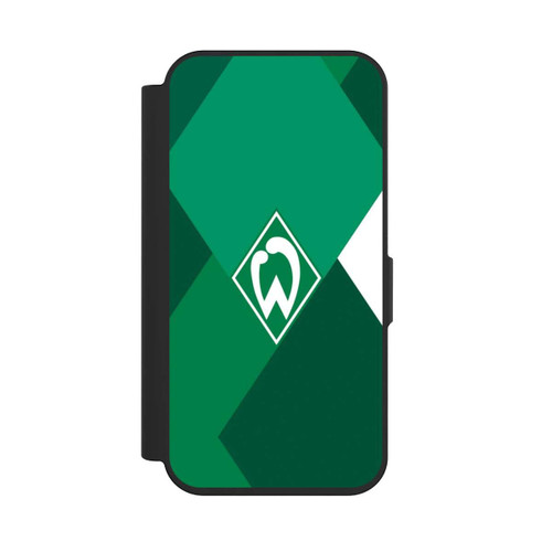 Apple iPhone 15 Pro NIVOflip Werder Bremen Rautenmuster