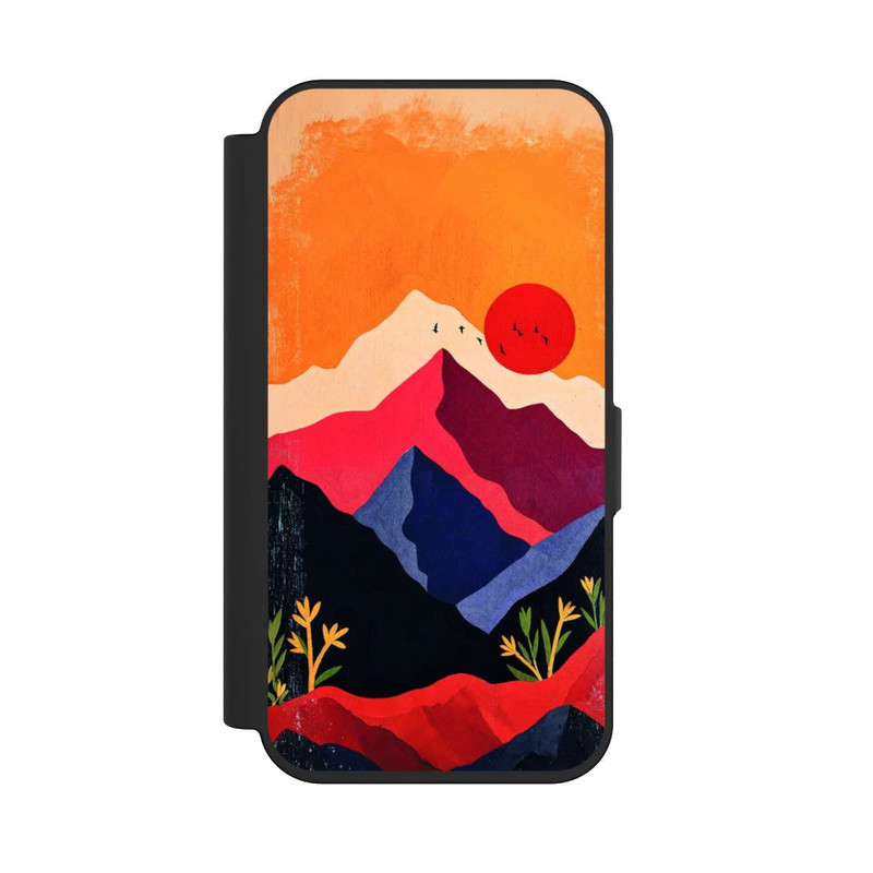 iPhone 15 Pro NIVOflip Les Alpes En Rouge 