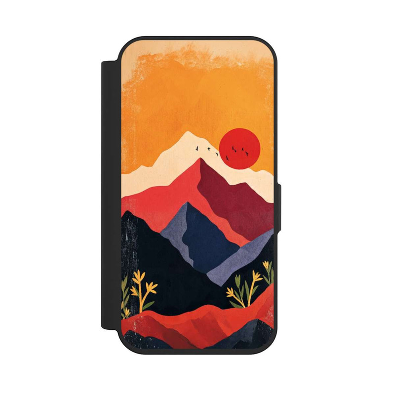 iPhone 15 Pro NIVOflip Les Alpes En Rouge 