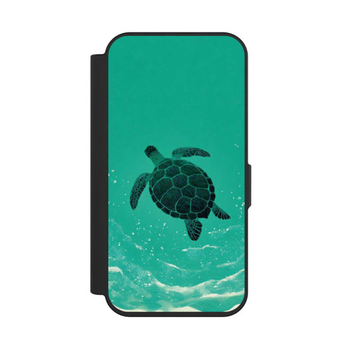 Apple iPhone 15 Pro NIVOflip Turtle in the Ocean with AI