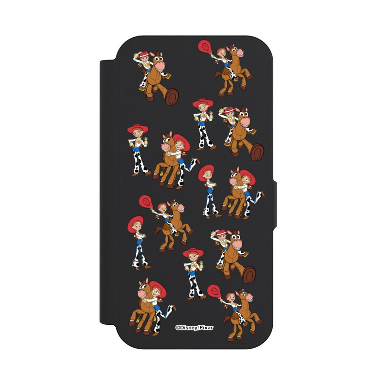 iPhone 15 Pro NIVOflip Toy Story 5 Jessie Cowboy Pattern Transparent