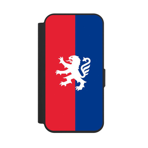 Apple iPhone 15 Pro NIVOflip OL Lion rouge et bleu