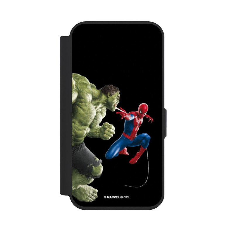 iPhone 15 Pro NIVOflip Spider-Man affronte Hulk