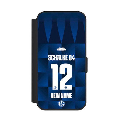 Apple iPhone 15 Pro NIVOflip Schalke 04 Trikot Personalisierbar 26-27