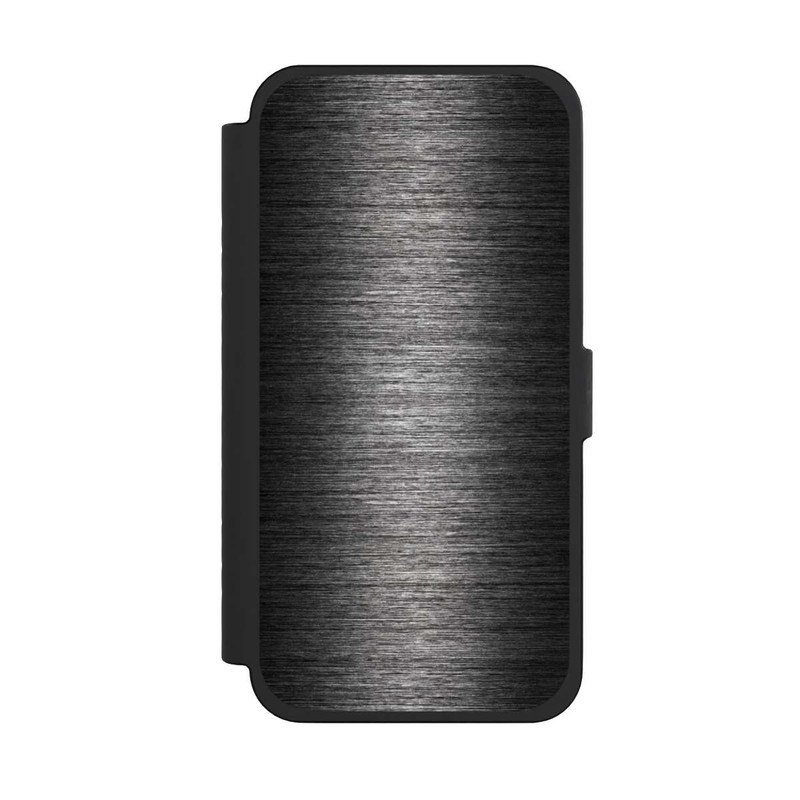 iPhone 15 Pro Max NIVOflip Metal Look - Anthrazit