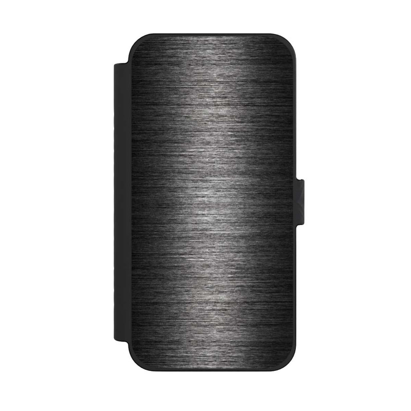 iPhone 15 Pro Max NIVOflip Metal Look - Anthrazit