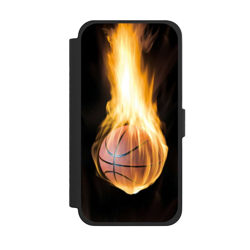 iPhone 15 Pro Max NIVOflip Brennende Basketball Leidenschaft