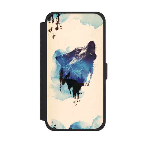 Apple iPhone 15 Pro Max NIVOflip Alone as a Wolf