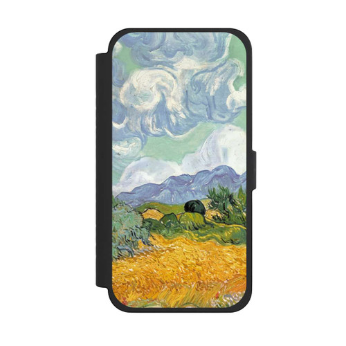 Apple iPhone 15 Pro Max NIVOflip Weizenfeld mit Zypressen