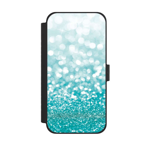 Apple iPhone 15 Pro Max NIVOflip Pluie de Paillettes Pétroles Look