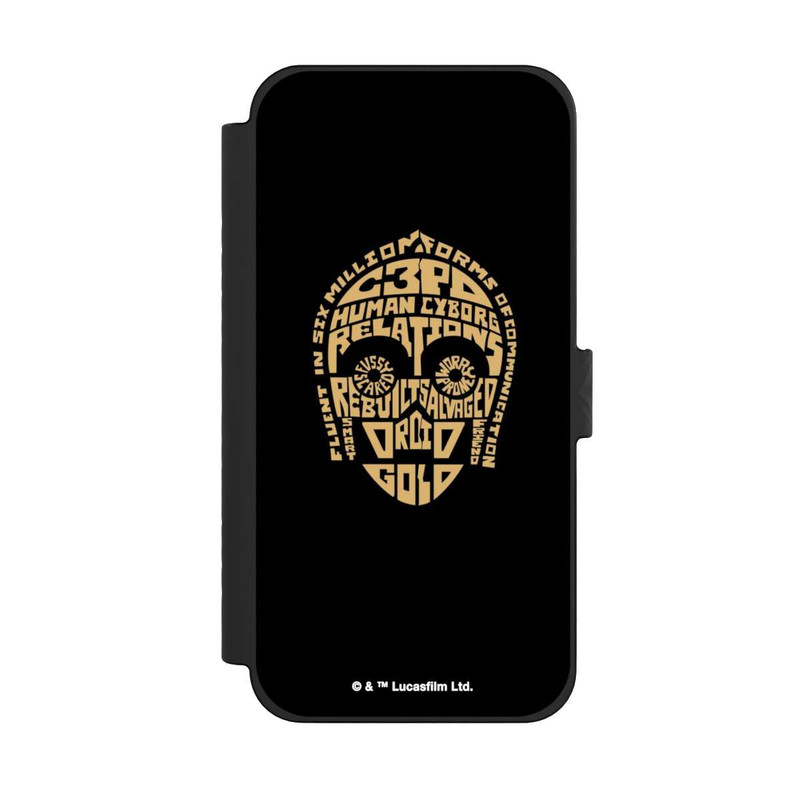 iPhone 15 Pro Max NIVOflip C3PO Typo Graphique