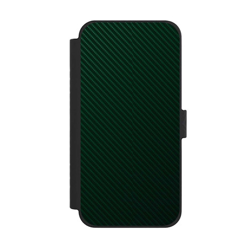 Apple iPhone 15 Pro Max NIVOflip British Racing Green Carbon