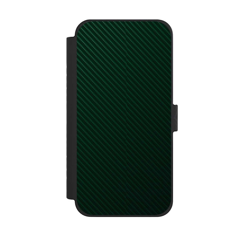 iPhone 15 Pro Max NIVOflip British Racing Green Carbon