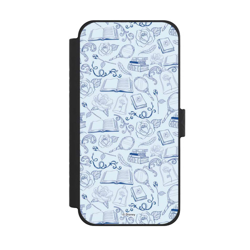 Apple iPhone 15 Pro Max NIVOflip Beauty and Beast Pattern Blue