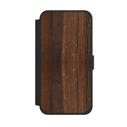 Apple iPhone 15 Pro Max NIVOflip Walnut Wood Look