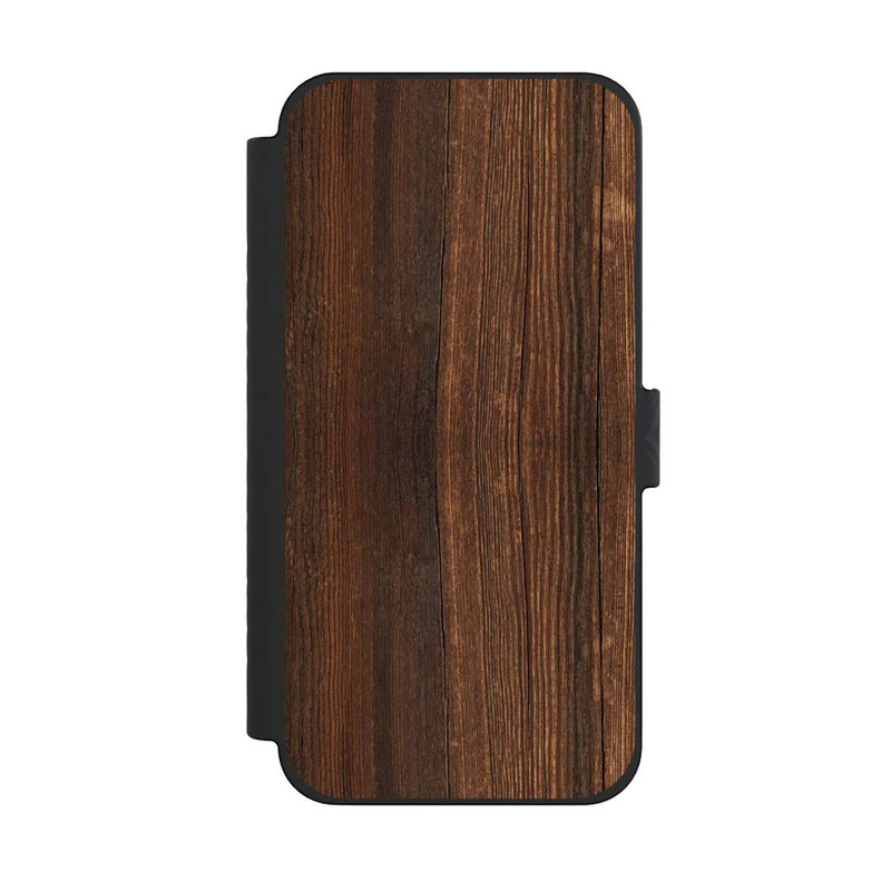 iPhone 15 Pro Max NIVOflip Walnut Wood Look