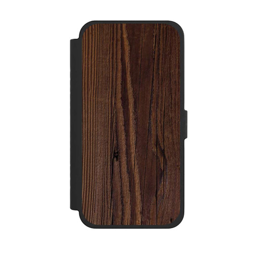 Apple iPhone 15 Pro Max NIVOflip Maserung Holzlook
