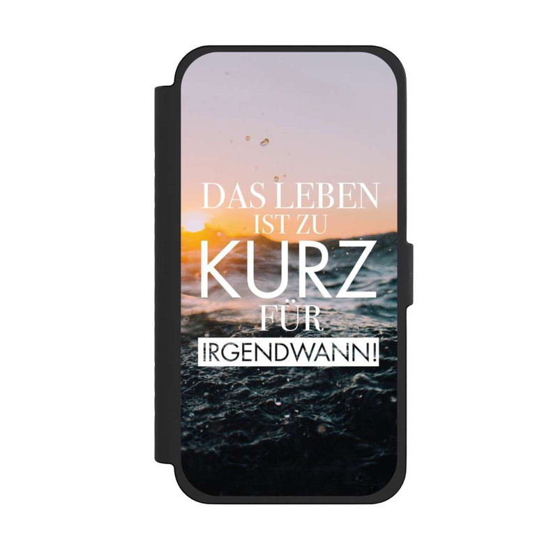 iPhone 15 Pro Max NIVOflip Leben zu Kurz für Irgendwann