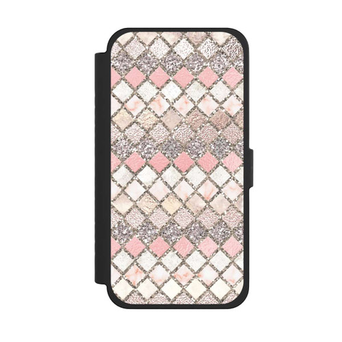 Apple iPhone 15 Pro Max NIVOflip Mosaik Glitzerlook