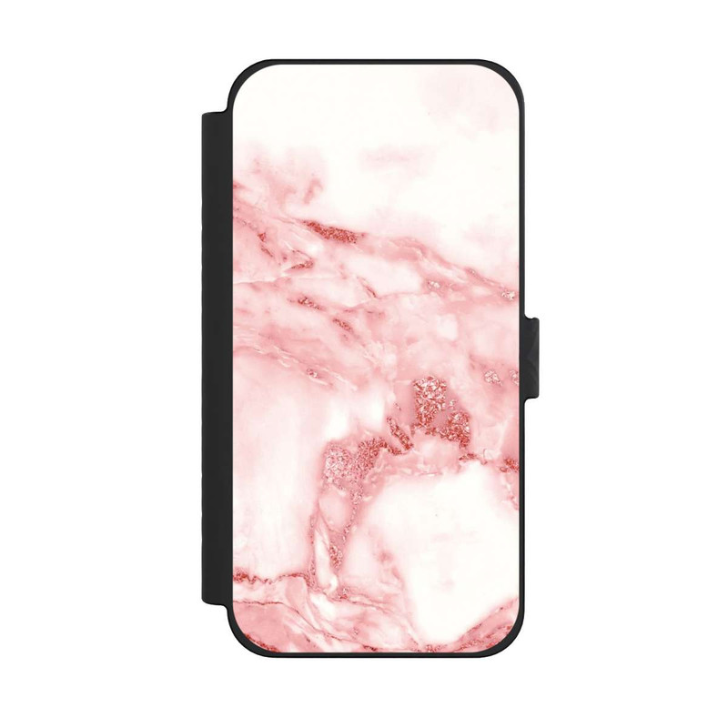 iPhone 15 Pro Max NIVOflip Marbre Rose et Blanc