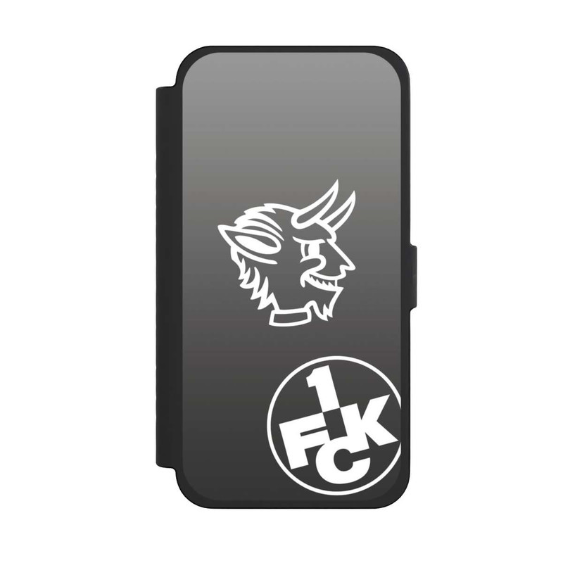 iPhone 15 Pro Max NIVOflip Teufelskopf FCK auf Schwarz
