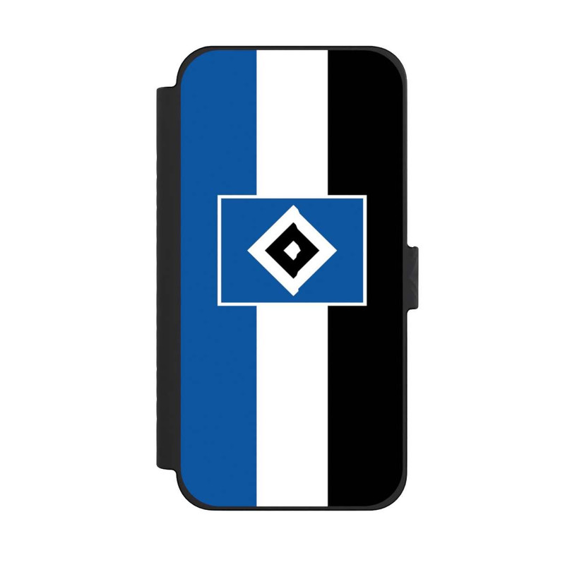 iPhone 15 Pro Max NIVOflip HSV Streifen - Blau-Weiß-Schwarz