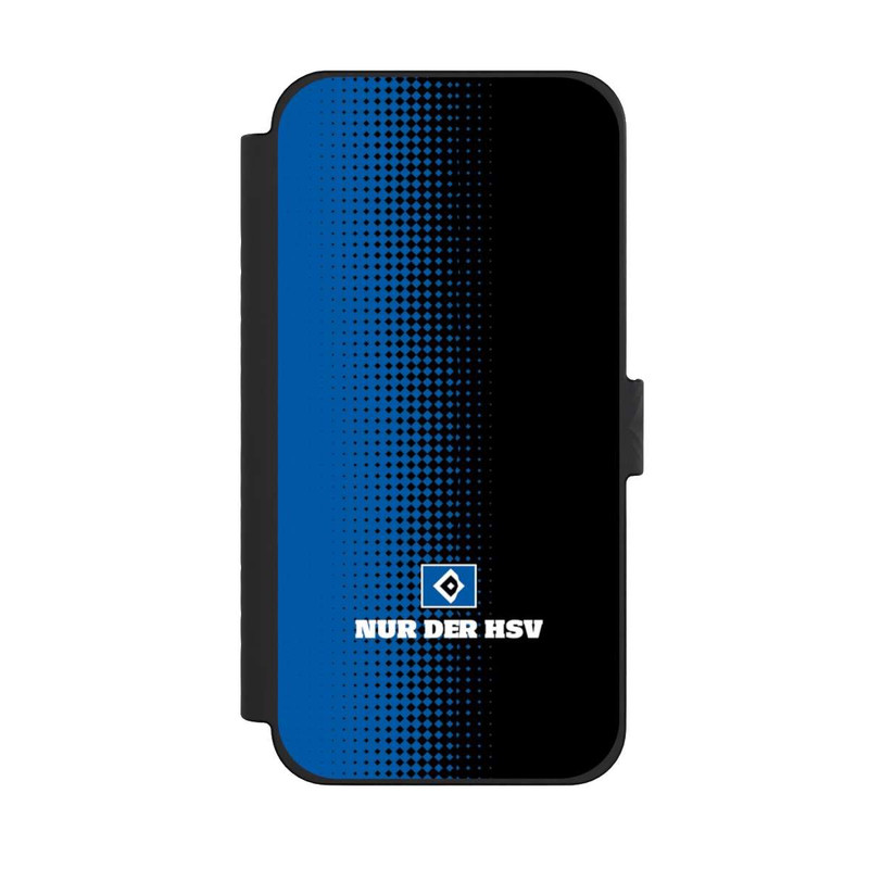 iPhone 15 Pro Max NIVOflip Nur der HSV - Rautenraster Schwarz