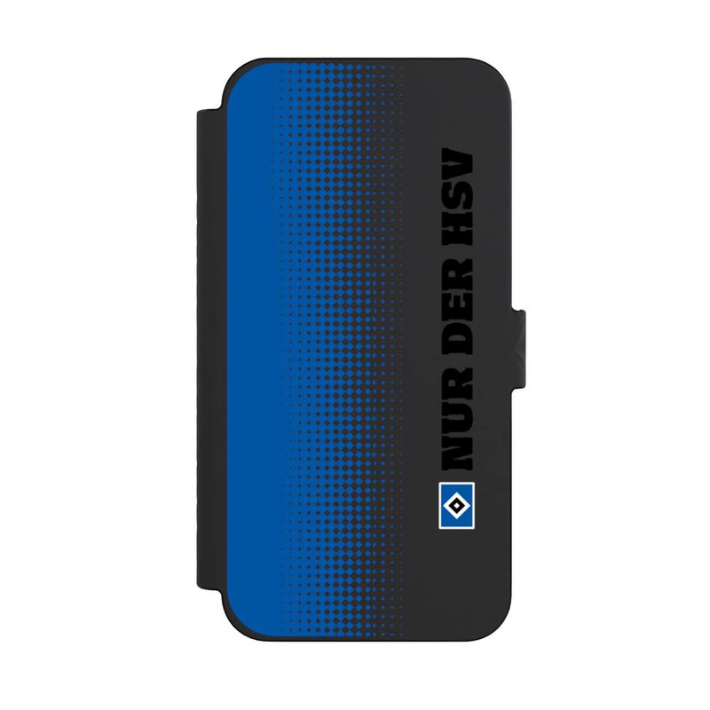 iPhone 15 Pro Max NIVOflip Nur der HSV - Rautenraster Blau - ohne Hintergrund