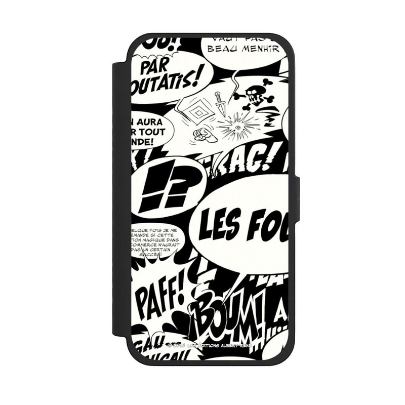 iPhone 15 Pro Max NIVOflip Bulles BD Astérix Noir