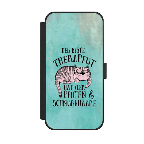 Apple iPhone 15 Pro Max NIVOflip Katze Therapeut