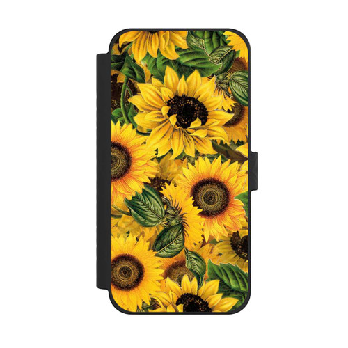 Apple iPhone 15 Pro Max NIVOflip Sonnenblumenmuster