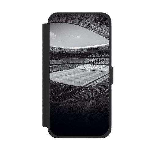 Apple iPhone 15 Pro Max NIVOflip Stadion FC Bayern - Black White
