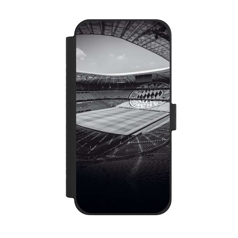 iPhone 15 Pro Max NIVOflip Stadion FC Bayern - Black White