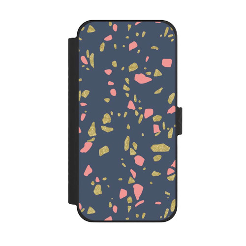 Apple iPhone 15 Pro Max NIVOflip Terazzo Gold-Optik