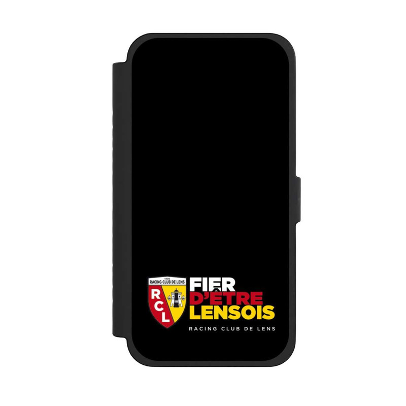 iPhone 15 Pro Max NIVOflip Logo RCL en bas Noir