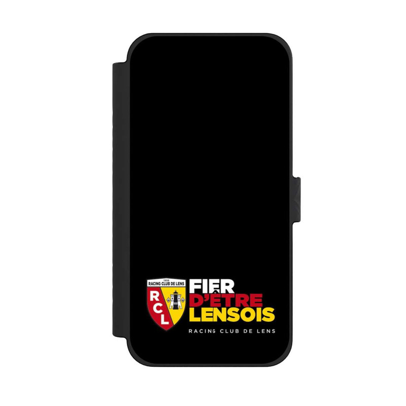 iPhone 15 Pro Max NIVOflip Logo RCL en bas Noir
