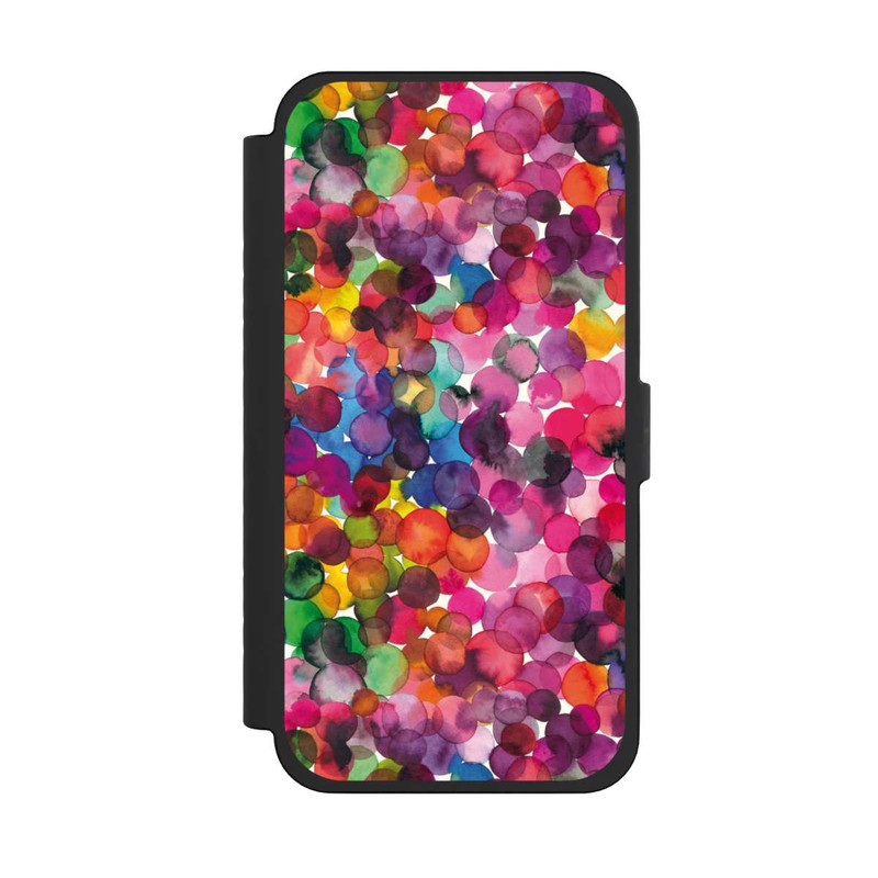 iPhone 15 Pro Max NIVOflip Überlappende Aquarellpunkte