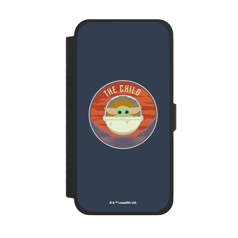 iPhone 15 Pro Max NIVOflip The Child Abzeichen Blau