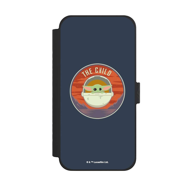iPhone 15 Pro Max NIVOflip The Child Abzeichen Blau