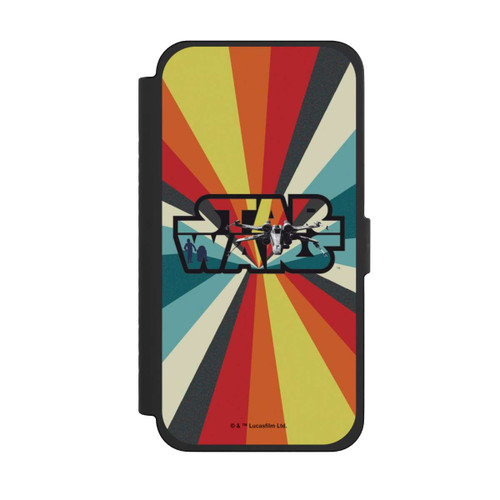 Apple iPhone 15 Pro Max NIVOflip Retro X-Wing Star Wars Logo
