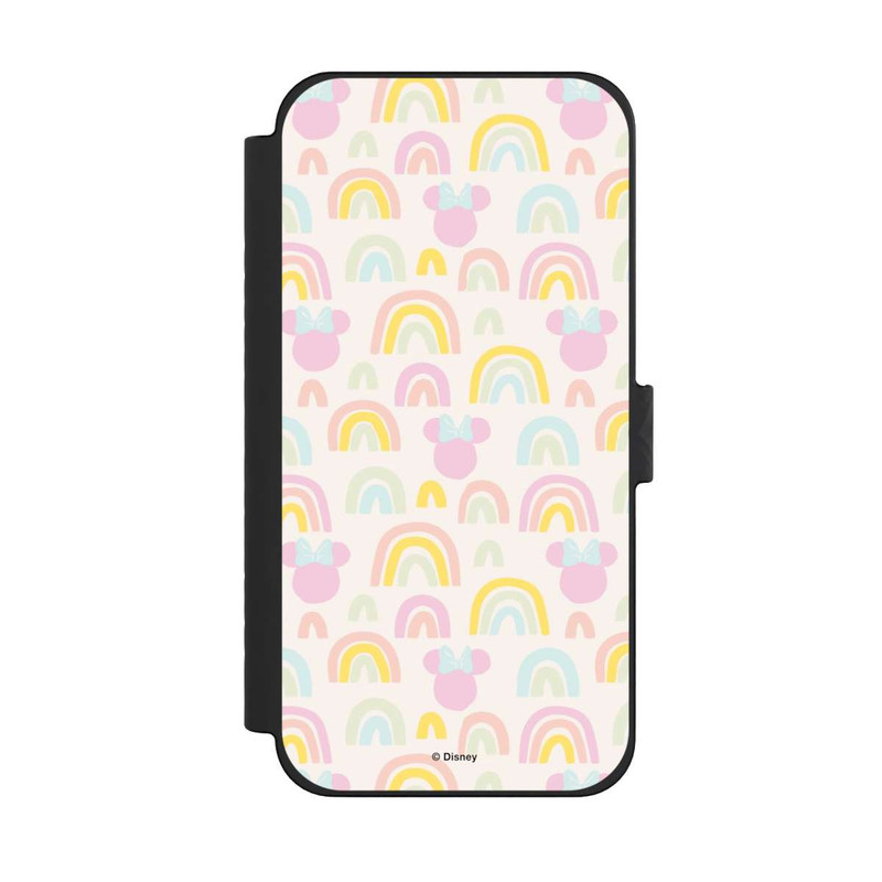 iPhone 15 Pro Max NIVOflip Minnie Motif arc-en-ciel