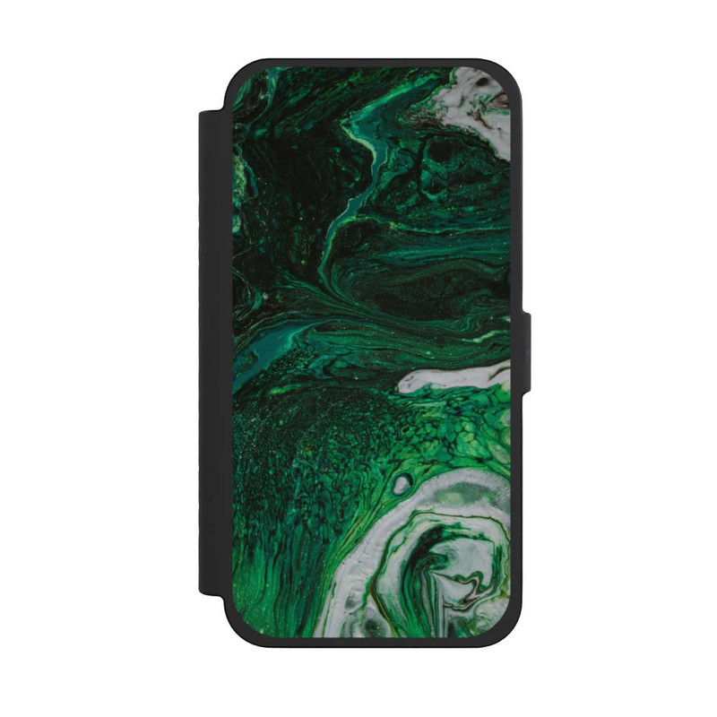 iPhone 15 Pro Max NIVOflip Green oil texture