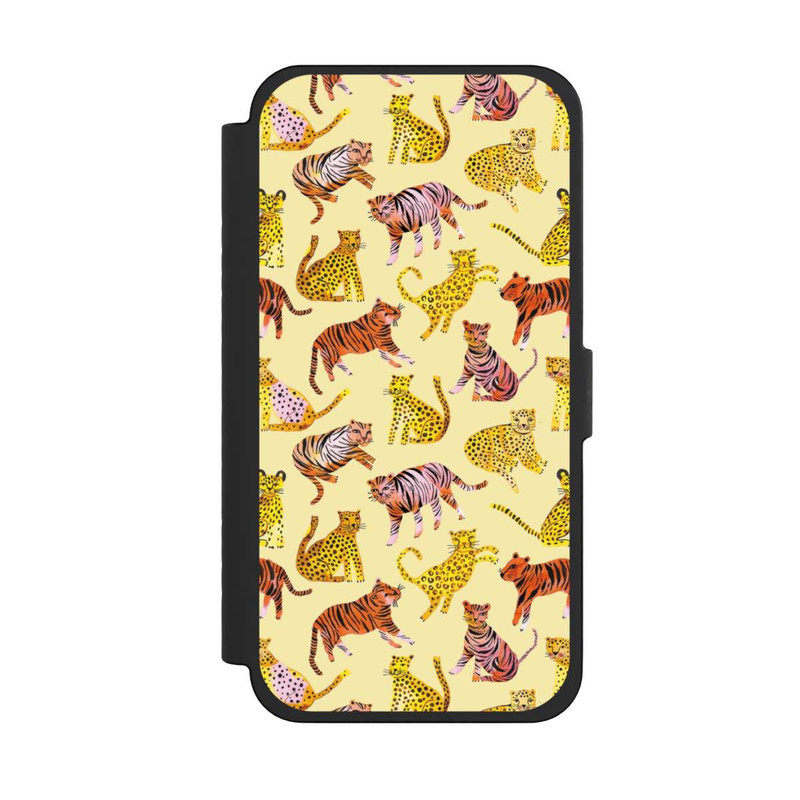 iPhone 15 Pro Max NIVOflip Tiger und Leoparden Savannah