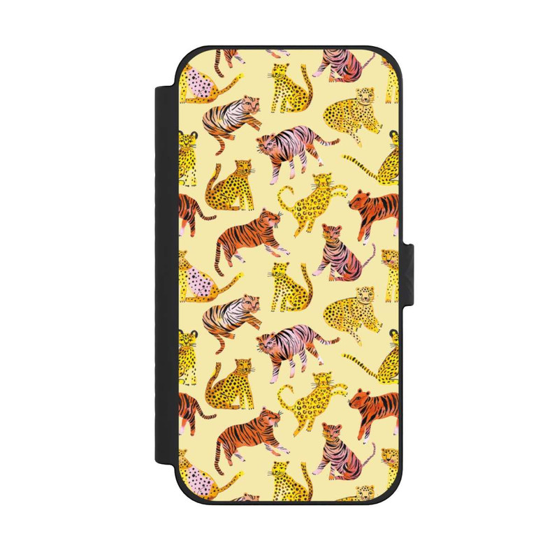 iPhone 15 Pro Max NIVOflip Savane des tigres et des léopards