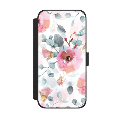 Apple iPhone 15 Pro Max NIVOflip Aquarell Blumentapete