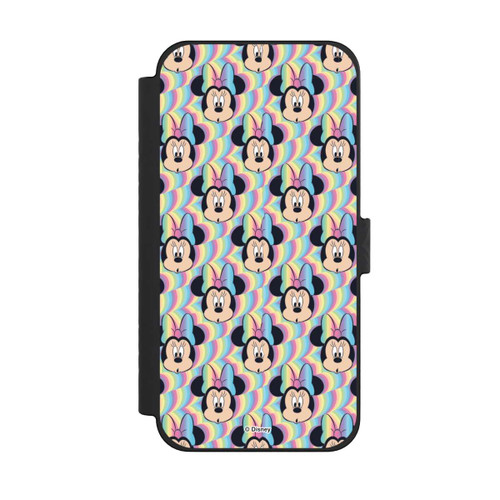 Apple iPhone 15 Pro Max NIVOflip Minnie Visages d'arc-en-ciel