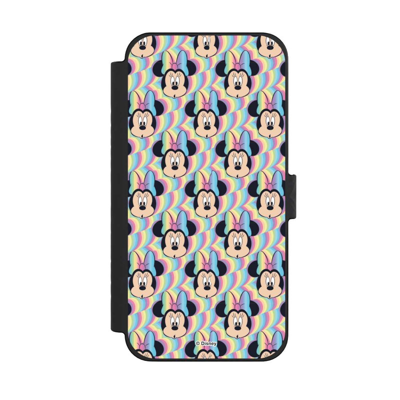 iPhone 15 Pro Max NIVOflip Minnie Visages d'arc-en-ciel