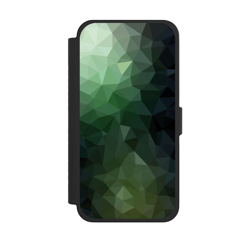 iPhone 15 Pro Max NIVOflip Polygonal Mosaic Green