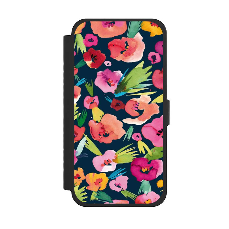 iPhone 15 Pro Max NIVOflip Fleurs tropicales aquarelles