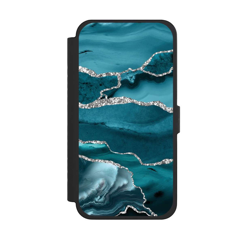 iPhone 15 Pro Max NIVOflip Gletscher Eis Marmor